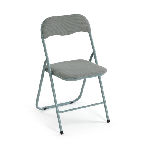 Silla Plegable Tapizada en Metal Verde LIRA CORDUROY 22930003