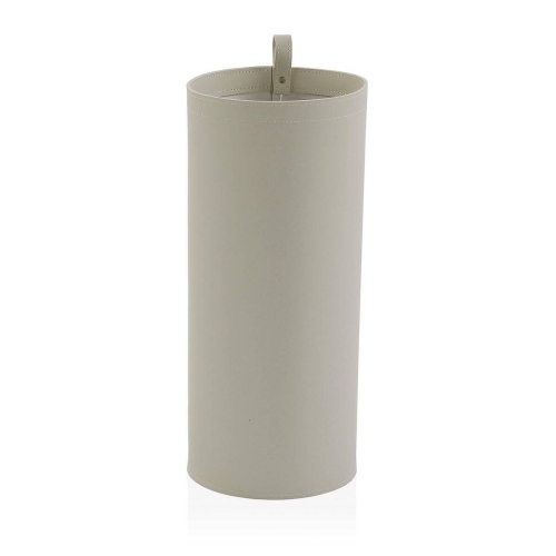 Paraguero Decorativo en Polipiel Color Crema 48 cm 20200753