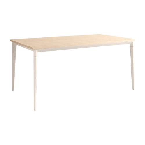 Mesa Ness Cuadrada 90 cm Estuctura Marfil BOGAL CNG080M