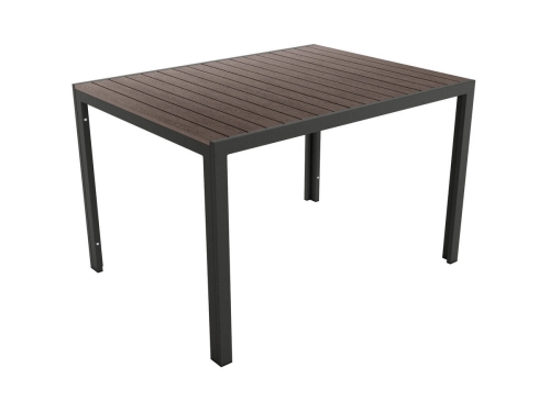 Mesa de terraza de Metal y Lamas de WPC MAREA 200 cm
