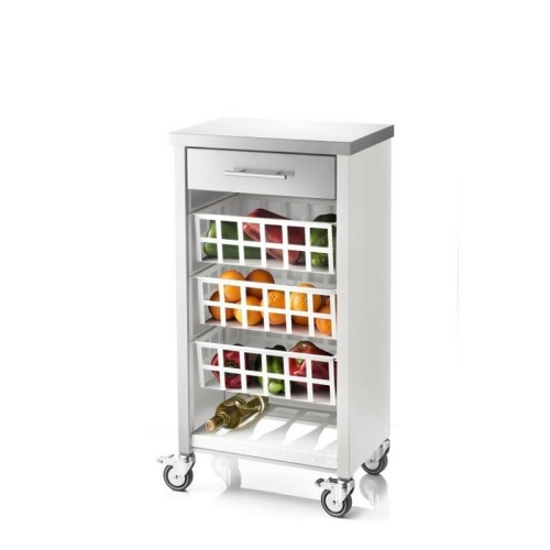 Carrito de Cocina de Acero Inoxidable MOHER A000550