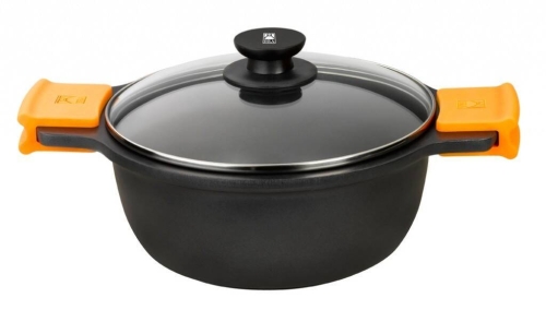 Cacerola alta BRA EFFICIENT 28 cm con tapa