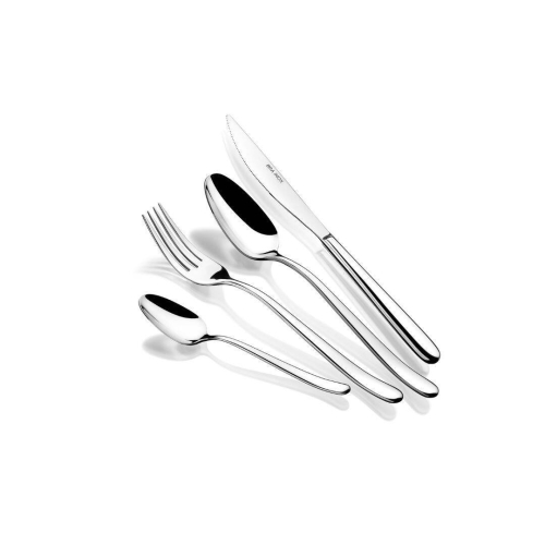 Set 24 cubiertos con Cuchillo Chuletero NAPOLI