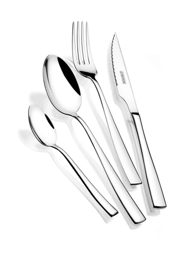 Set 74 cubiertos con Cuchillo Chuletero SIENA