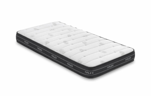 Colchón de Muelles Ensacados de 90x182 cm Flex NUBE VISCO JUNIOR A
