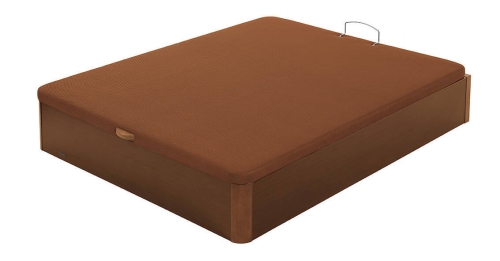 90X190 cm. Canapé abatible madera 19 en color cerezo. Canapés FLEX