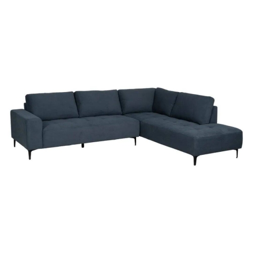 Sofá con Chaise Longue Derecha 3 Plazas Tapizado en Tela