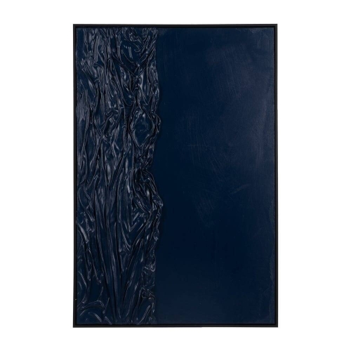 Cuadro en Relieve PS-Lienzo de 123x83 cm Color Negro 614690