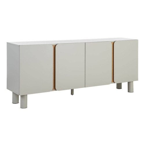 Aparador de Salón en DM Taupe con Patas de Roble 615547