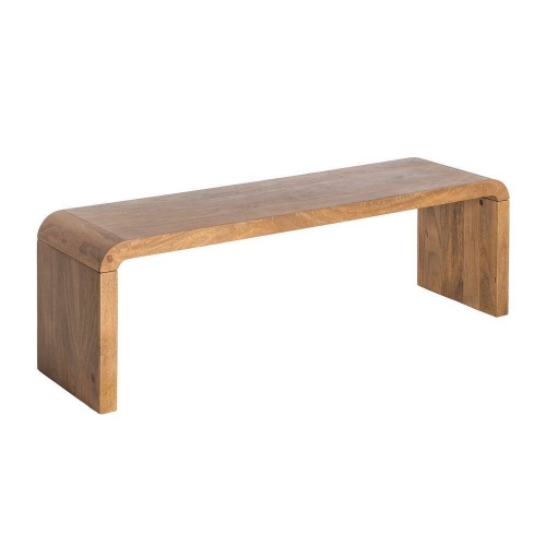 Mesa de Centro Natural de Madera de Mango 615872