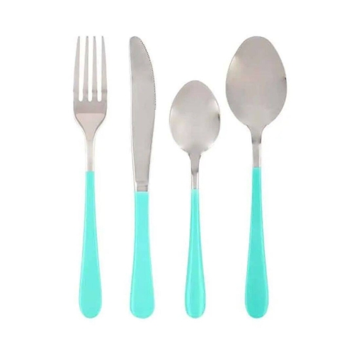 Cubertería de 24 Piezas KOLORS La Bouchée Azul 4960540