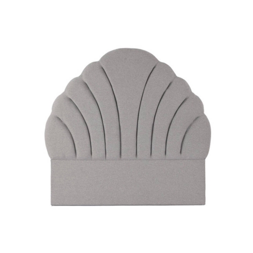 Cabecero de 157 cm Color Gris Tapizado en Poliéster MB-210579