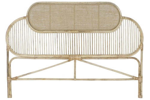 Cabecero de Ratán 180x128 cm Acabado Natural MB-207725