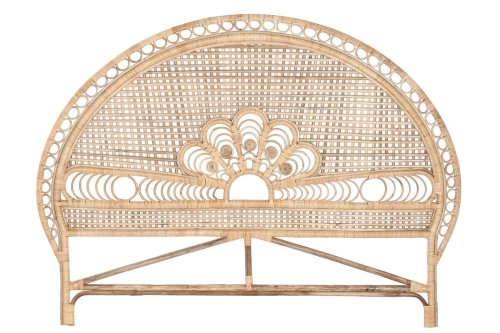 Cabecero de Cama de Bambú y Ratán Natural MB-220499