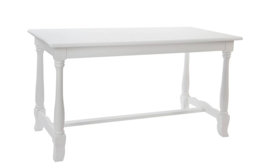 Mesa de Comedor en Madera Blanca 180 cm MB-196118