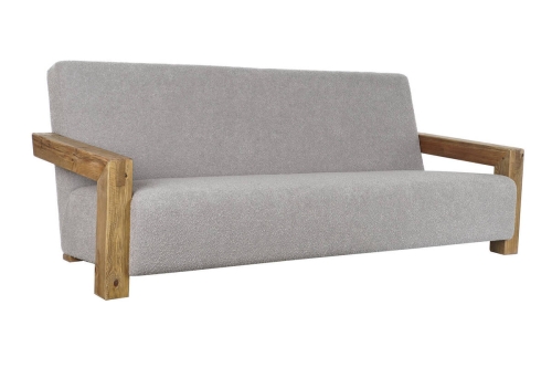 Sofá en Madera Reciclada Tapizado en Poliéster MB-207606