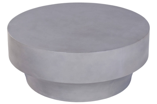 Mesa de Centro de Hormigón Gris 91x91 cm MB-224640