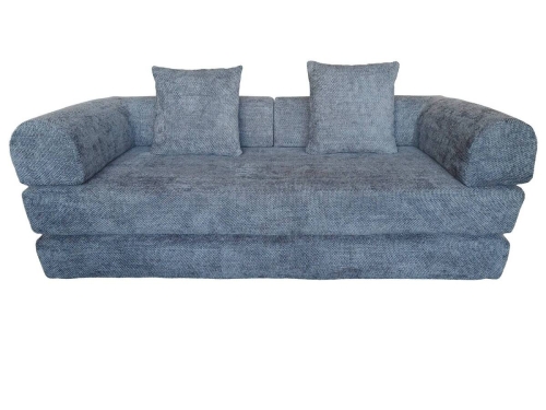 Sofá de 3 Plazas Tapizado Gris Claro MB-226666