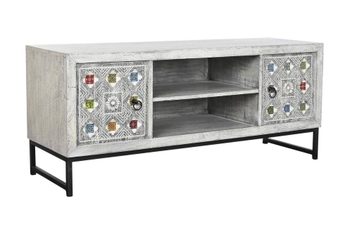Mueble TV de Mango con Cerámica Beige MB-201139