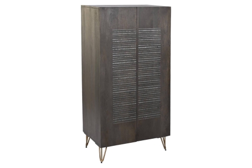 Armario de Madera de Mango 70 cm marrón MB-202259