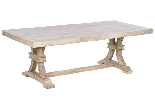 Mesa de Centro de Madera Maciza de Mango Decapé MB-208796