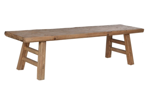 Mesa de Centro de Olmo Macizo 167 cm Natural MB-210647