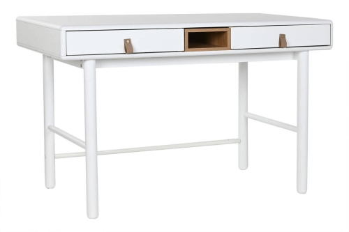 Consola Blanca con Cajones y Hueco MDF MB-211741
