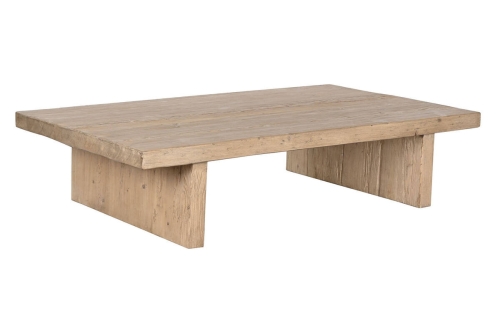 Mesa de Centro de Olmo Macizo 170 cm Natural MB-213717