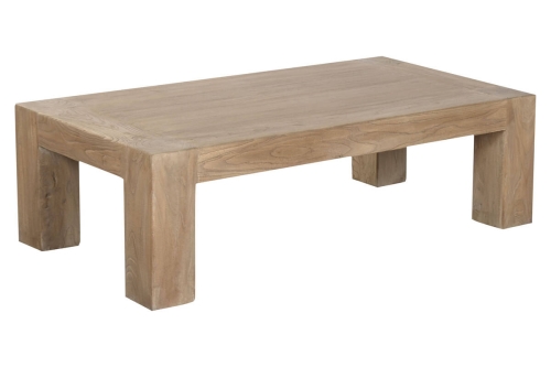 Mesa de Centro de Olmo Macizo 140 cm MB-219986