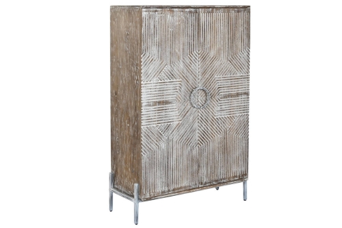 Armario de Madera de Mango Decapé Blanco MB-221655