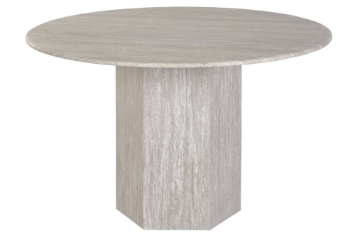 Mesa de Comedor Redonda con Granito y Base MDF MB-223069