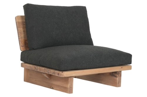 Sillón de Madera Reciclada y Pino Envejecido MB-222933