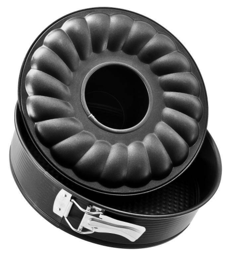 Molde desmontable 2 fondos 26 cm Black Metallic ZENKER 6507
