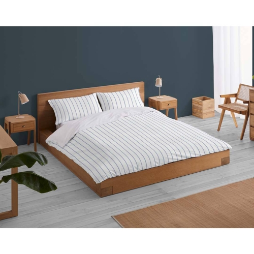 Funda Nórdica 200 Hilos Cama 150 RITA Azul