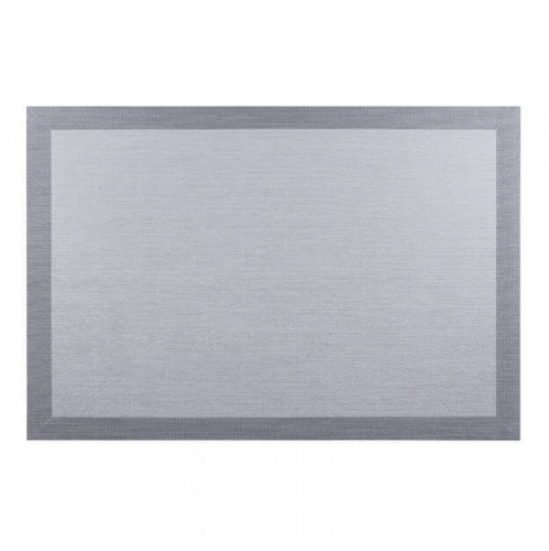 Alfombra de Tejido de Vinilo Color Gris 60x90