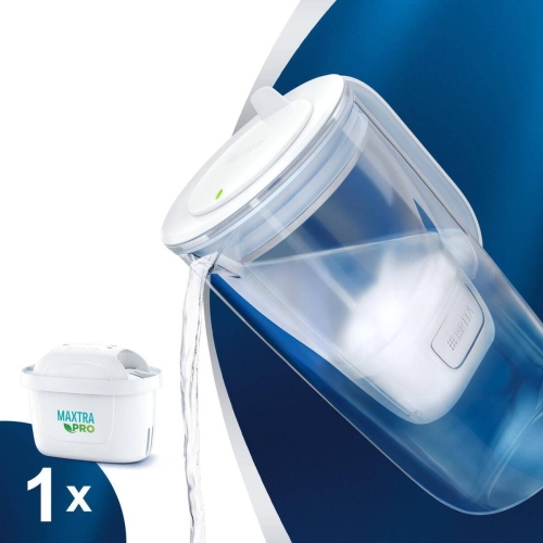 Jarra Filtrante de Cristal BRITA con 1 filtro Mxpro All-in-one 1050449