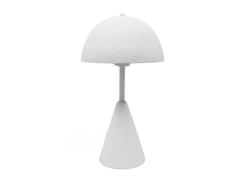 Lámpara de Sobremesa 40 cm Blanca de Cerámica y Metal VESTA 57-792