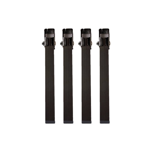 Juego de 4 Patas Metálicas Cuadradas 28 cm 6001-28 D`SUEÑOS