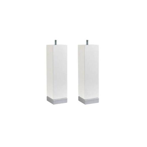 Juego de 2 Patas de color Blanco para Base Tapizada 25 cm PIKOLIN JP18700