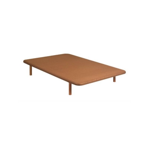Divanlín Base Tapizada Tejido 3D Color Cerezo 105x190 cm DL12082