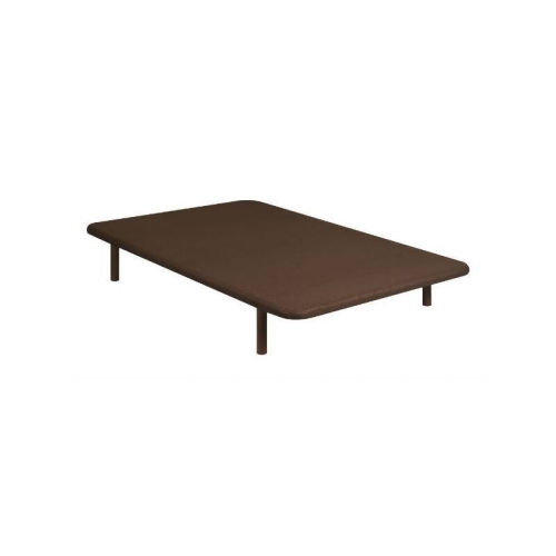 Divanlín Base Tapizada Tejido 3D Color Wengué 90x190 cm DL12084