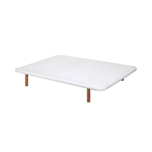 Divanlín Base Tapizada Blanco 135x200 cm DL27053