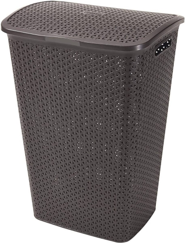Cesto de ropa 55L MY STYLE CURVER chocolate 216581