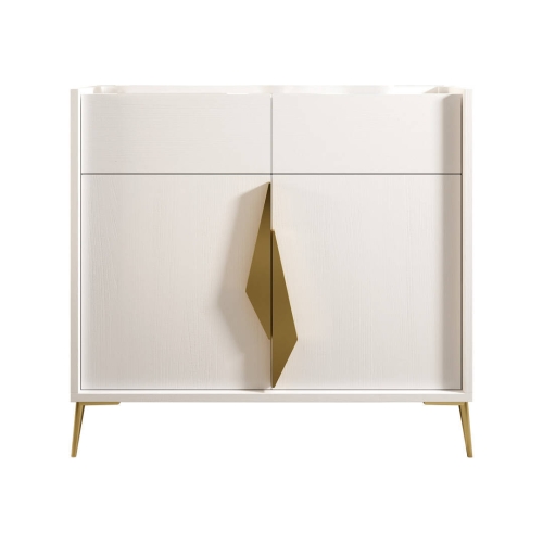 Mueble Recibidor con Patas Altas color Dorado H114O5