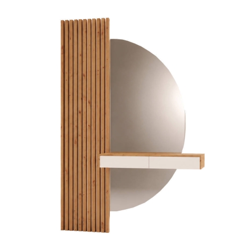 Mueble de Entrada con Espejo LED Blanco Minimal/Amazonas HOCHS01