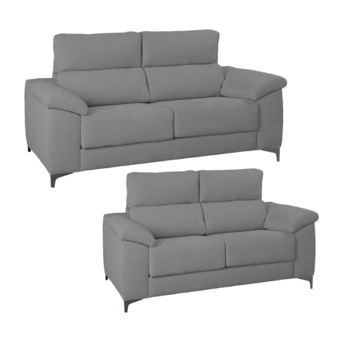 Conjunto Sofás de 3+2 Plazas con Asientos Deslizantes NERÓN