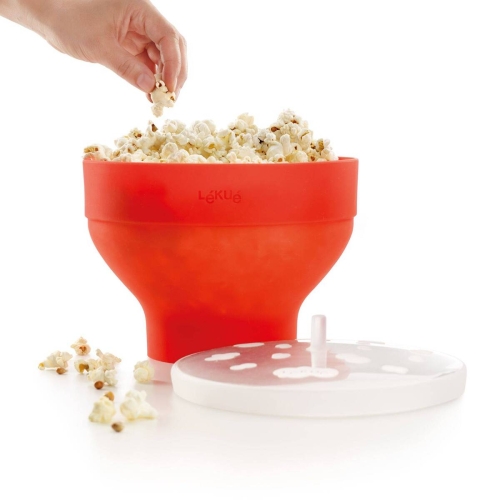 Molde Palomitas Silicona Plegable Rojo LEKUE 881640