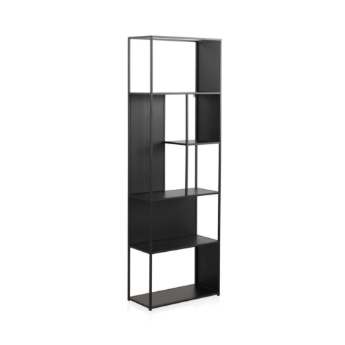 Estantería Metálica Color Negro en Acabado Negro GABAR 10945