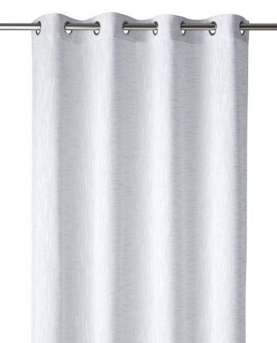 Visillo de Poliéster Color Blanco 140X265 cm ARES 7055