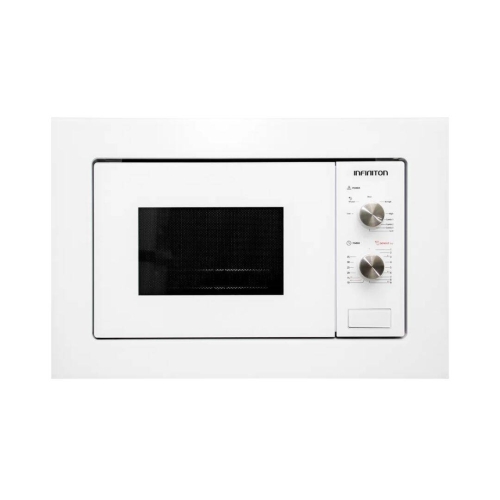 Microondas Integrable 20 L Grill 800 W INFINITON IMW-WHITE1720
